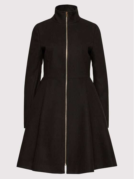 Rinascimento Rinascimento Демісезонний плащ CFC0106884003 Чорний Regular Fit