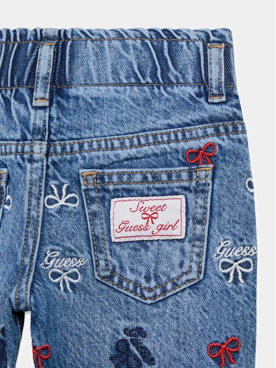 Guess Kids Guess Kids Παντελόνι υφασμάτινο 180108 Έγχρωμο Regular Fit