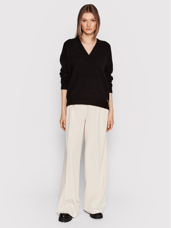 Maglione Nora 10103293 Nero Relaxed Fit