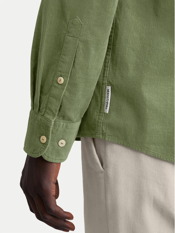 Marc O'Polo Marc O'Polo Koszula 429 7228 42256 Zielony Slim Fit
