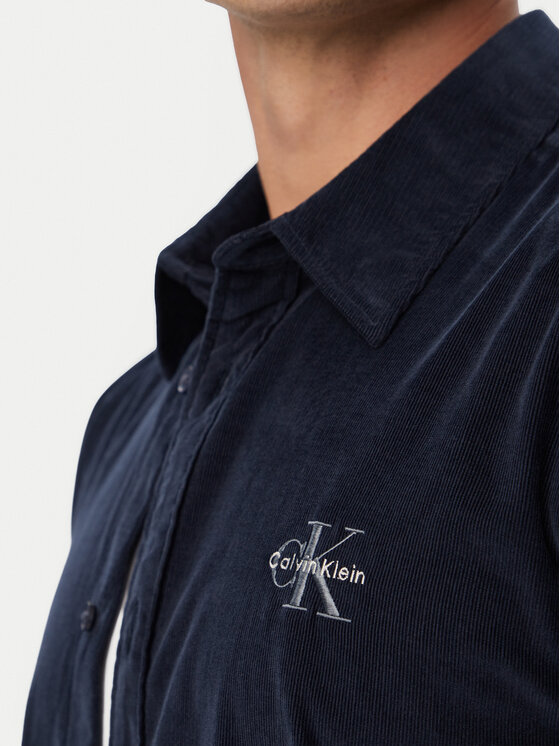 Calvin Klein Calvin Klein Srajca LV04LH113G Siva Regular Fit