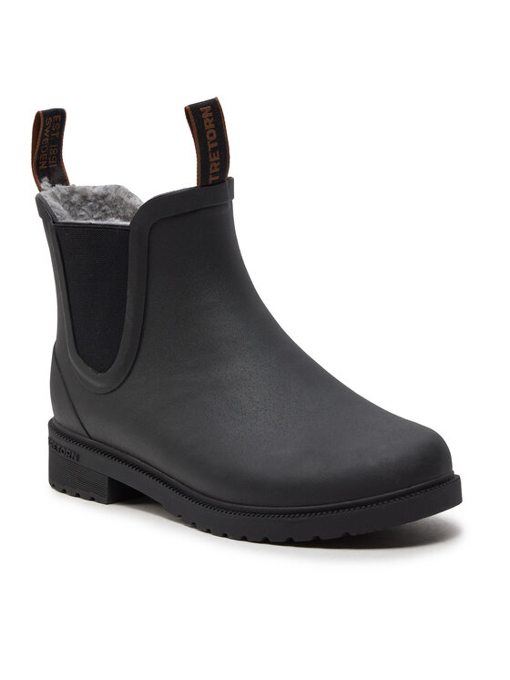 Tretorn Tretorn Gumene čizme Chelsea Classic Winter 47338010 Crna