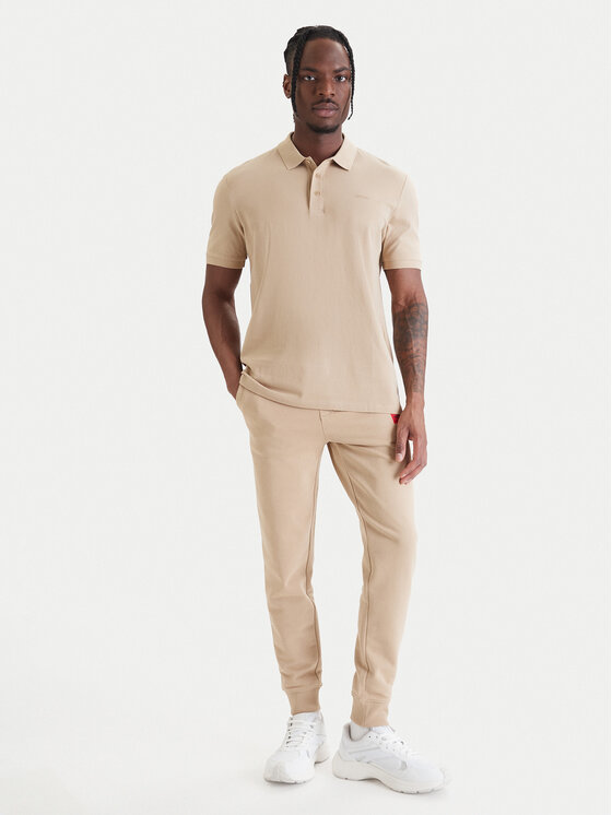 HUGO HUGO Polokošile Donos222 50466182 Béžová Regular Fit