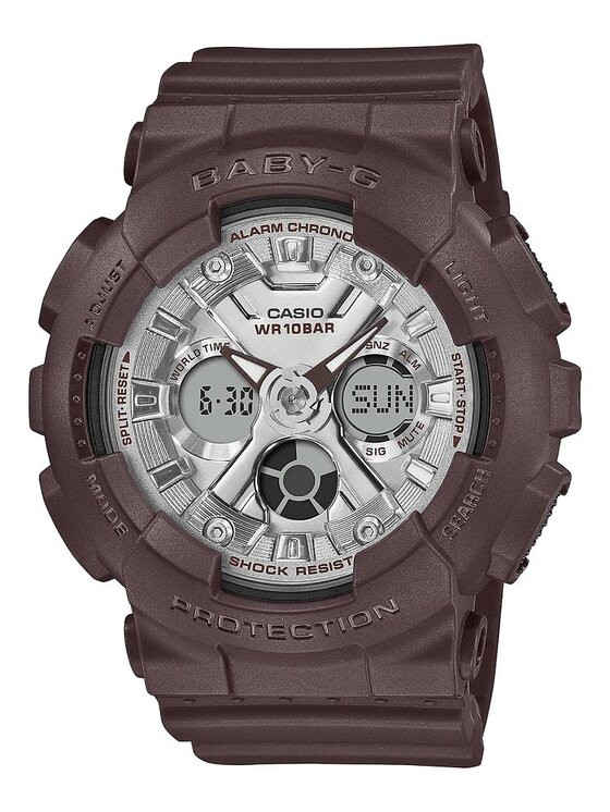 Baby-G Baby-G Zegarek Casio-BA-130SW-5AER Brązowy