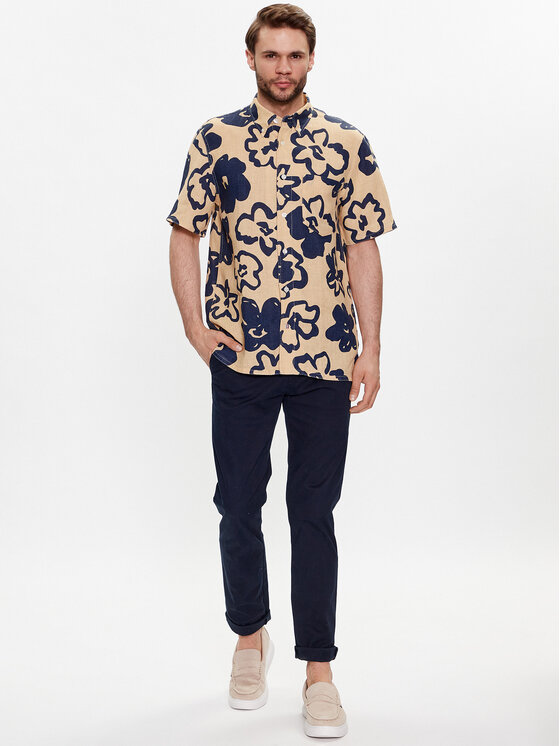Tommy Hilfiger Tommy Hilfiger Сорочка MW0MW30912 Бежевий Regular Fit