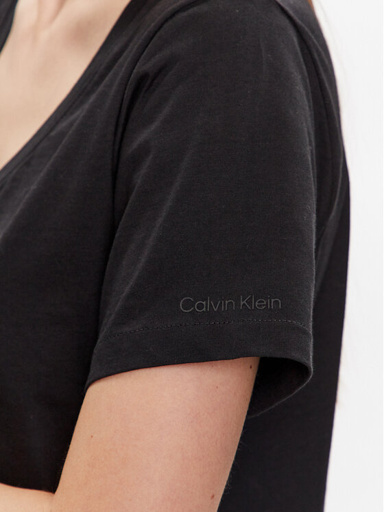Calvin Klein Calvin Klein Tričko K20K205338 Čierna Regular Fit