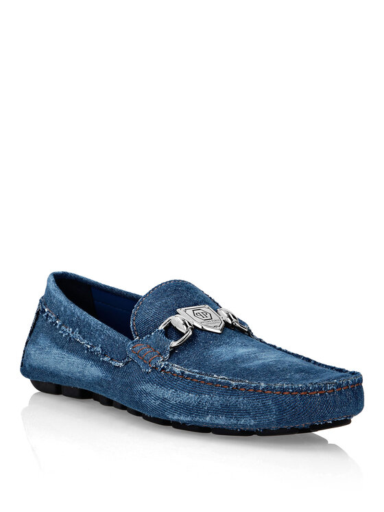 PHILIPP PLEIN PHILIPP PLEIN Mocassini 23819 Celeste