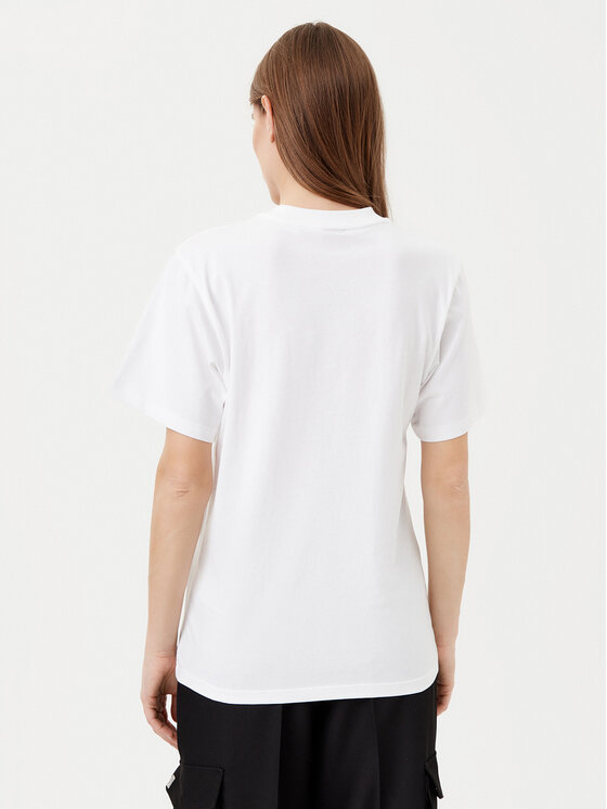HUGO HUGO T-shirt Vintage 50534545 Bijela Boxy Fit