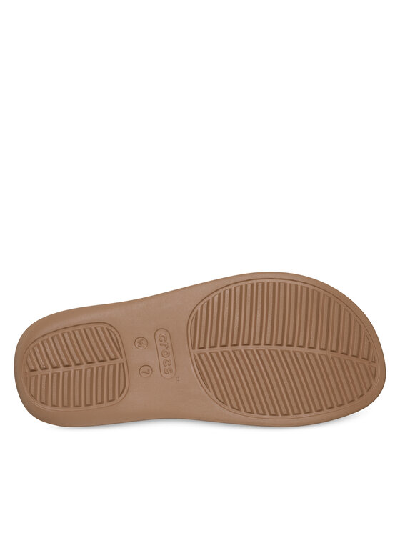 Crocs Crocs Джапанки Getaway Platform Flip 209410 Кафяв