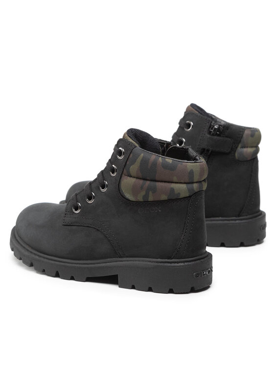 Geox Geox Trapper stila apavi J Shaylax B. B J16FAB 04515 C9B3Y S Melns