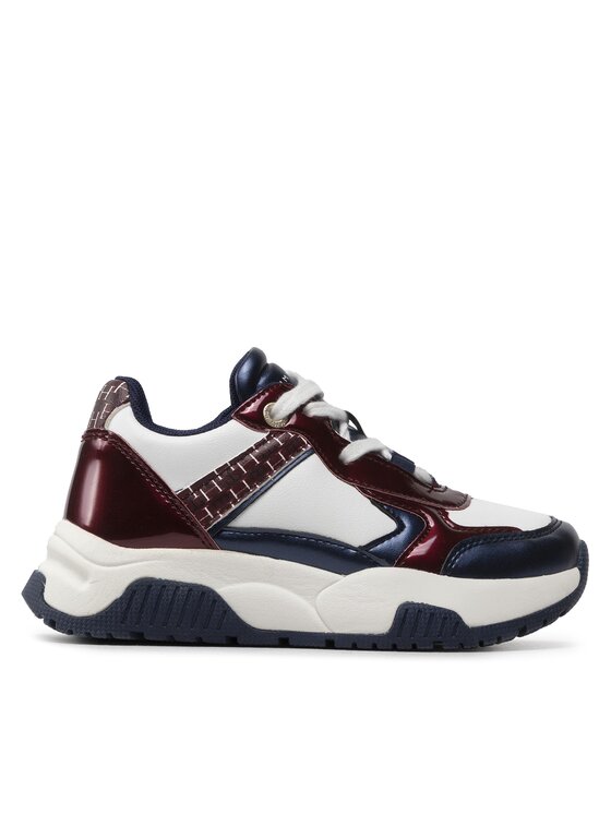Tommy Hilfiger Tommy Hilfiger Sneakersy Low Cut Lace-Up Sneaker T3A9-32359-1447 M Biały