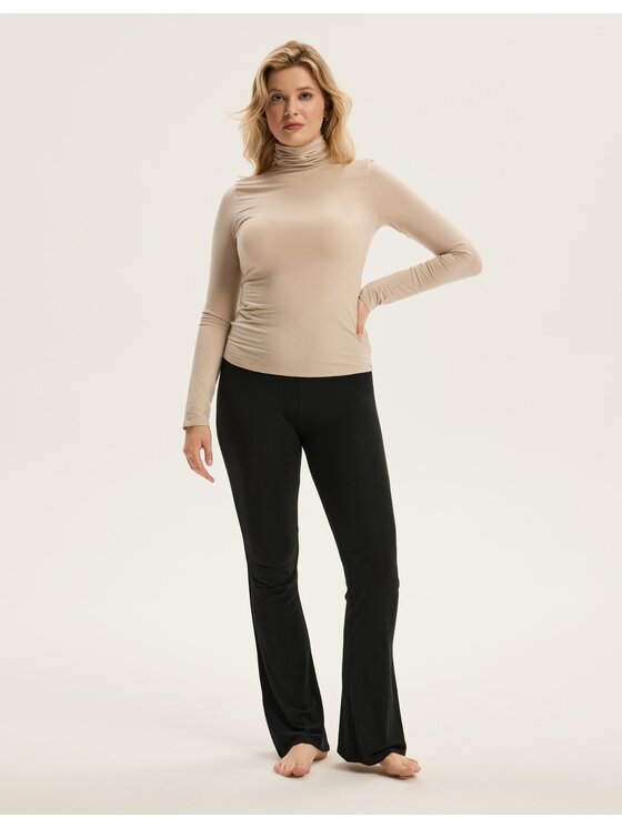 Esotiq Esotiq Bluzka 44064 Żółty Regular Fit