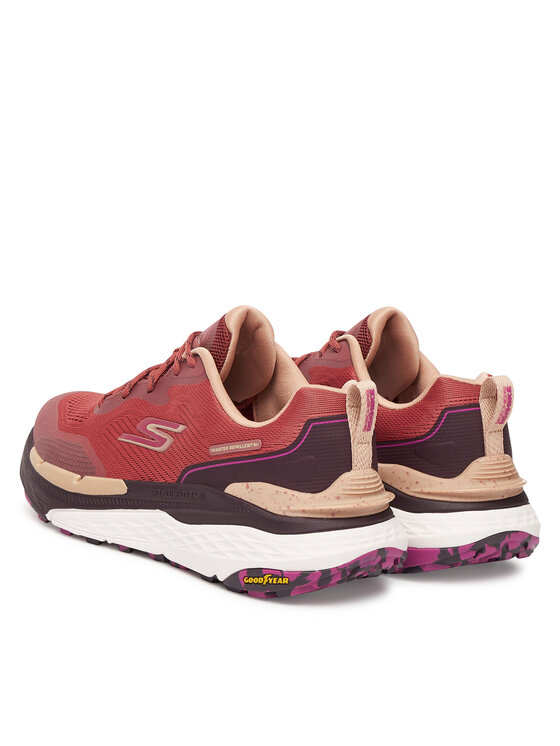 Skechers Skechers Pantofi pentru alergare Max Cushioning Elite Trail 2.0 129165/RUST Vișiniu
