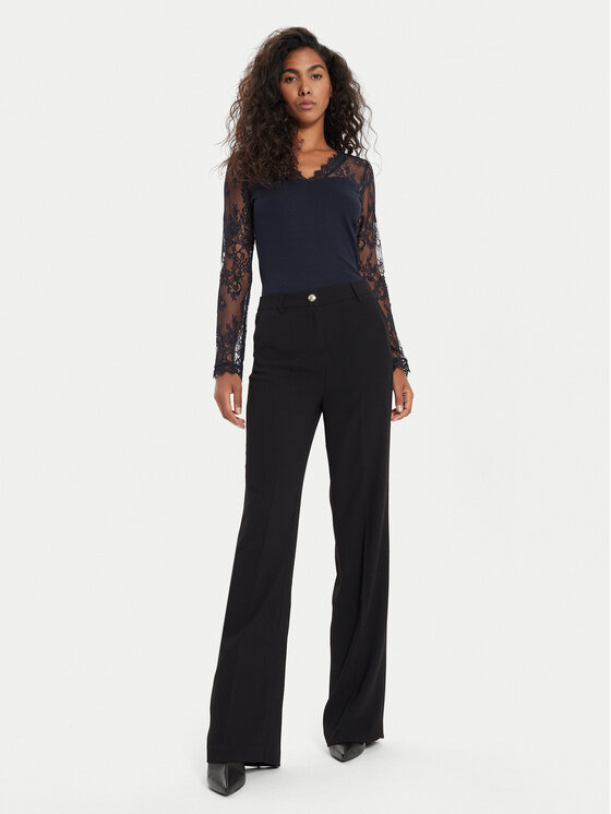 Morgan Morgan Bluse 242-TLAMI Dunkelblau Slim Fit