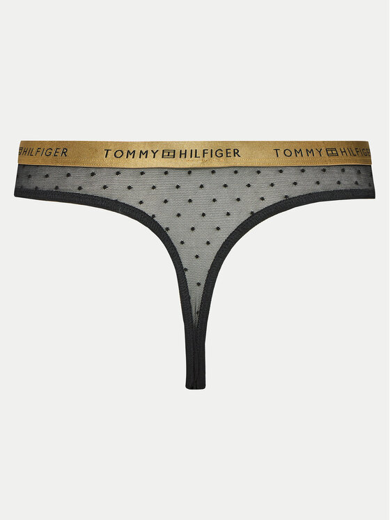 Tommy Hilfiger Tommy Hilfiger Στρίνγκ UW0UW05533 Μαύρο