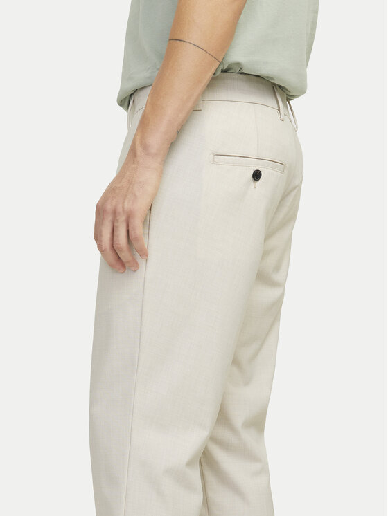 Jack & Jones Jack & Jones Chino nohavice Marco 12193553 Béžová Slim Fit
