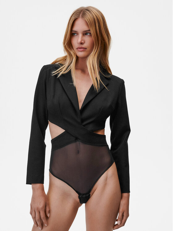 Undress Code Undress Code Body Obsessed 653 Schwarz Slim Fit