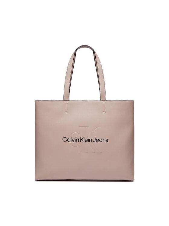 Calvin Klein Jeans Calvin Klein Jeans Geantă Sculpted Slim Tote34 Mono K60K610825 Roz