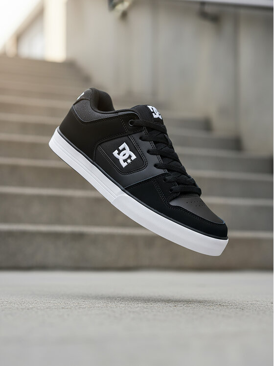 DC Shoes DC Shoes Sneakersy EO-PURE DC01782006 Czarny