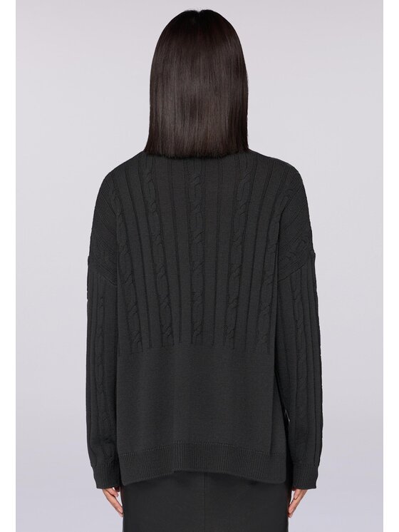 Trussardi Trussardi Cardigan M7396001129N023 Grigio Regular Fit