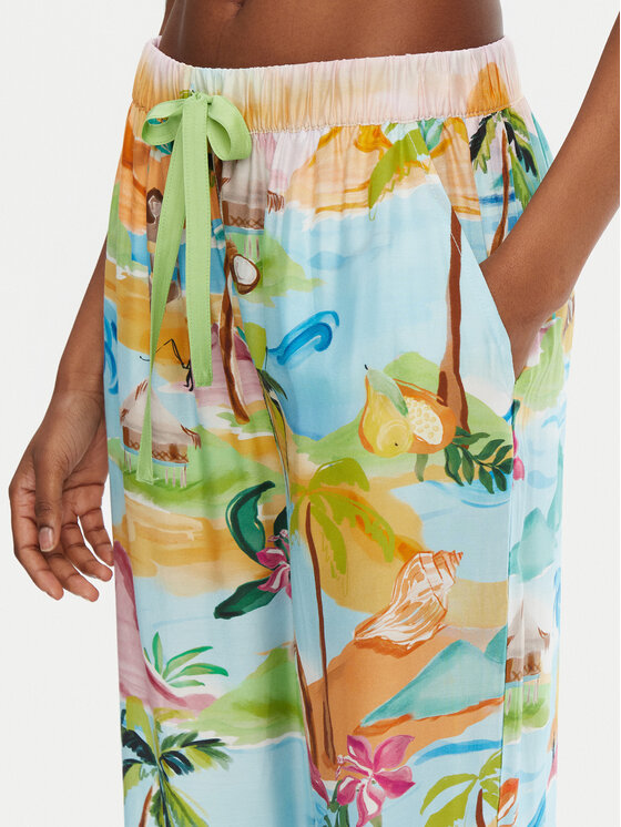 Seafolly Seafolly Hlače South Pacific 55400-PA Šarena Relaxed Fit