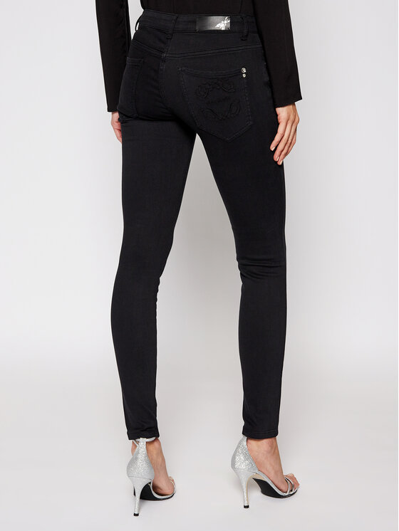 Patrizia Pepe Patrizia Pepe Дънки джегингс CJ1186/AS04-K103 Черен Skinny Fit