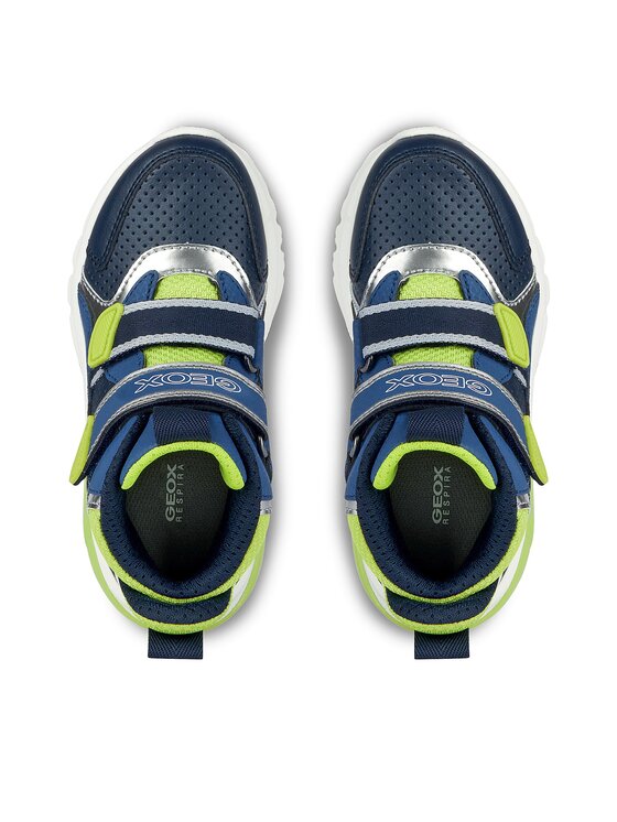 Geox Geox Sneakersy J Ciberdron Boy J36LBA 0BUCE C0749 D Granatowy