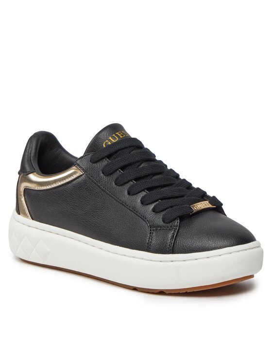 Sneakers Guess FL8RAC LEA12 Negru