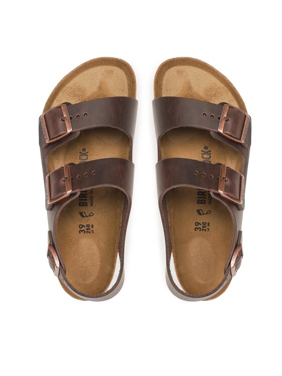 Birkenstock Birkenstock Sandały Milano 34871 Brązowy