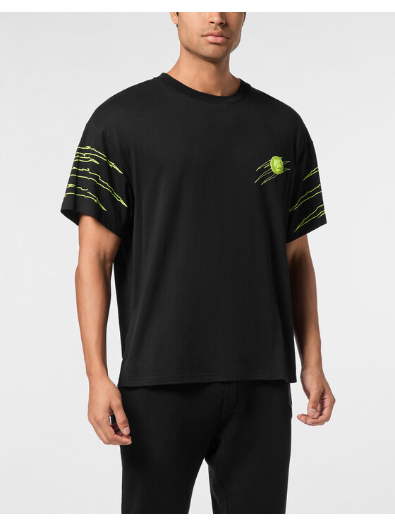 Plein Sport Plein Sport T-Shirt 28487 Czarny Regular Fit