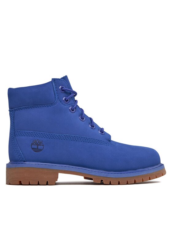 Trappers Timberland 6 In Premium Wp Boot TB0A5Y89G581 Bright Blue Nubuck