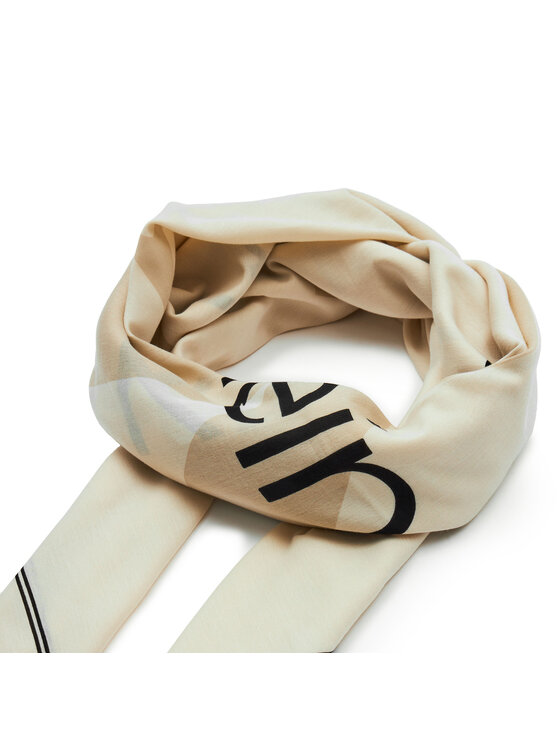 Calvin Klein Jeans Calvin Klein Jeans Chusta Bold Mono Logo Shawl K60K612325 Beżowy