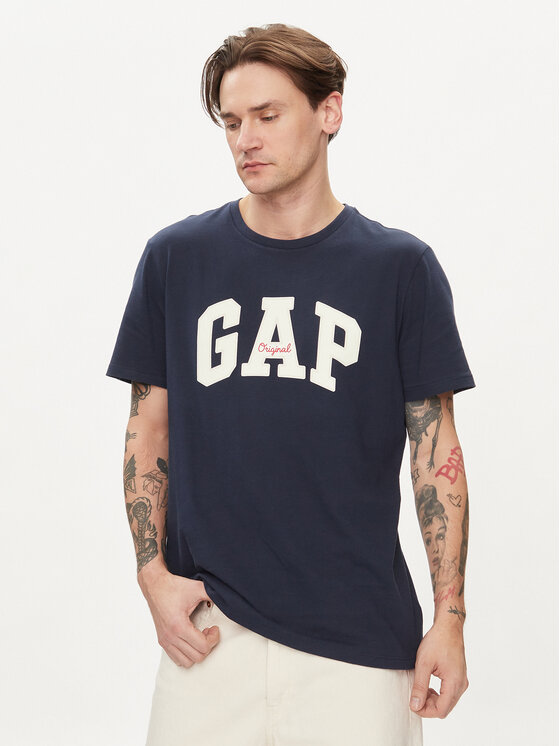 Gap T-shirt 471777-09 Tamnoplava Regular Fit