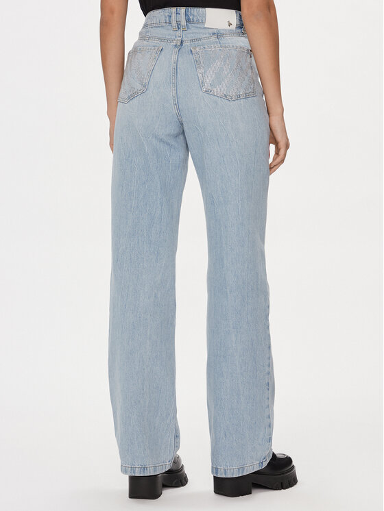 Patrizia Pepe Patrizia Pepe Τζιν 8P0487/D070-CA05 Μπλε Wide Fit