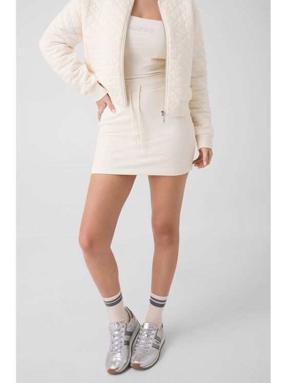 Guess Guess Spódnica mini 183415 Biały