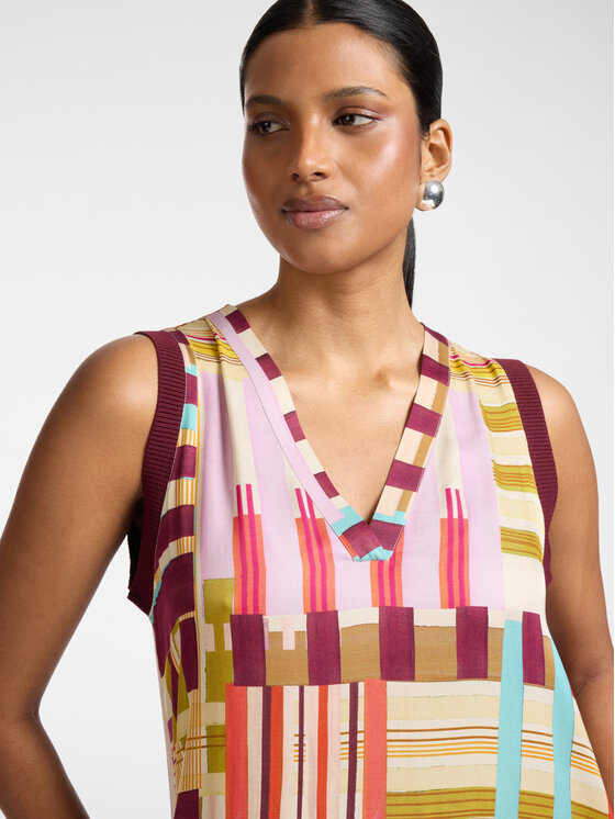 Elena Mirò Elena Mirò Abito da cocktail 7035P000354N001 Rosa A-Line Fit