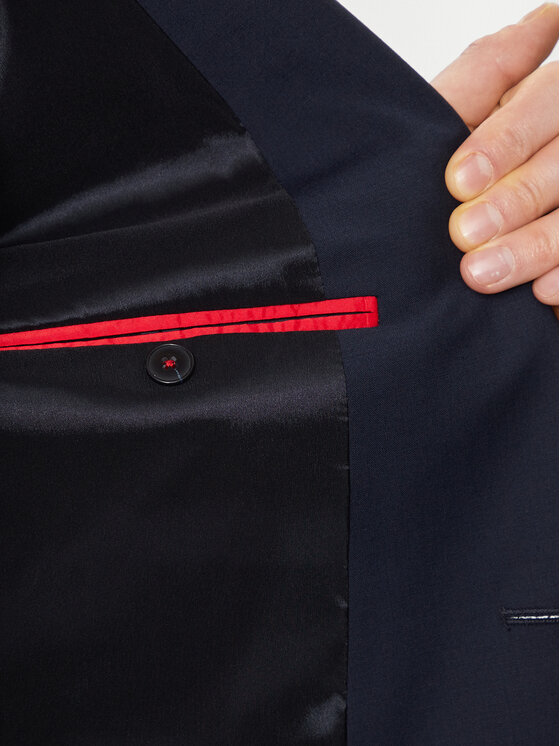 HUGO Hugo Odijelo 50450994 Tamnoplava Extra Slim Fit