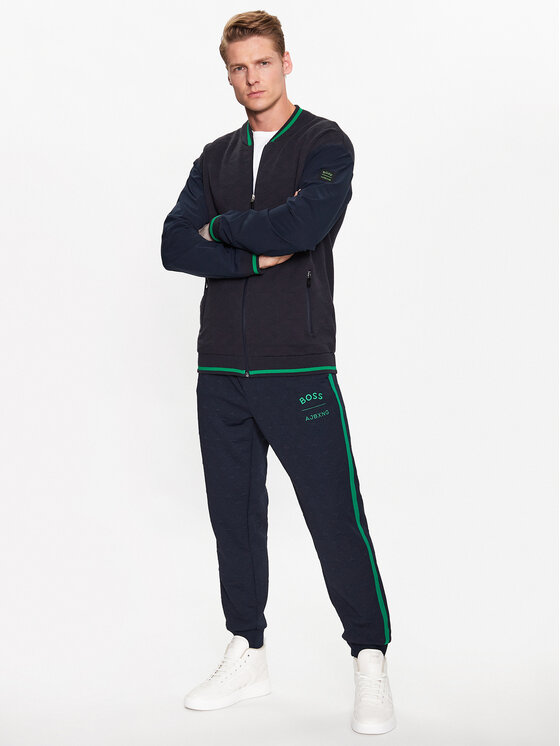 BOSS Boss Übergangsjacke 50492610 Dunkelblau Relaxed Fit