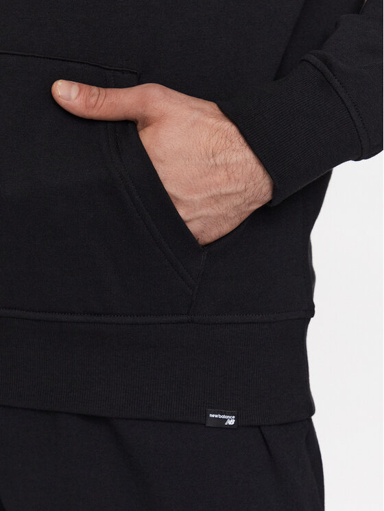 New Balance New Balance Felpa Dukserica Sport Seasonal French Terry MT31901 Nero Relaxed Fit