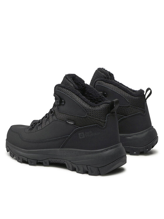 Jack Wolfskin Jack Wolfskin Παπούτσια πεζοπορίας Everquest Texapore Mid M 4053611 Μαύρο