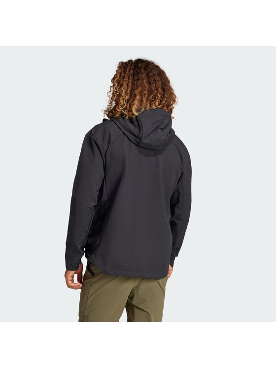 adidas adidas Kurtka outdoor Terrex Czarny Regular Fit