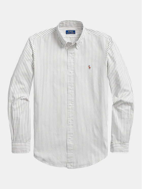 Polo Ralph Lauren Polo Ralph Lauren Cămașă 710886462001 Gri Custom Fit