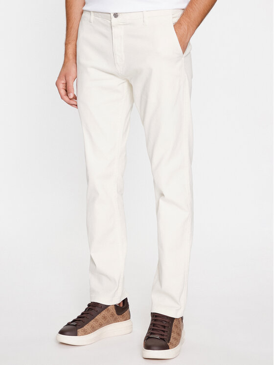 Guess Guess Chino Angels M3BB16 WFPRA Écru Slim Fit