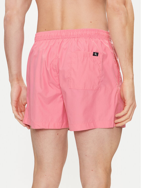 Calvin Klein Swimwear Calvin Klein Swimwear Szorty kąpielowe KM0KM00967 Różowy Regular Fit