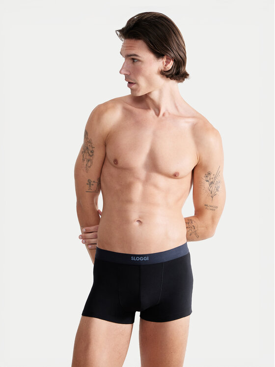 Sloggi Sloggi 2er-Set Boxershorts 10222379 Schwarz