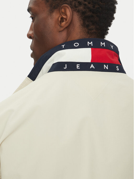 Tommy Jeans Tommy Jeans Bunda pro přechodné období Dna Ess DM0DM20900 Béžová Regular Fit