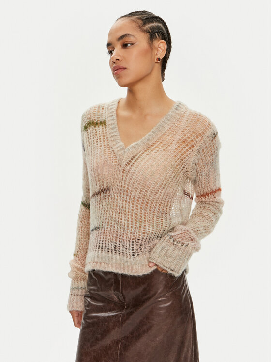 Patrizia Pepe Patrizia Pepe Džemper 8K0228 K178-YA23 Bež Regular Fit