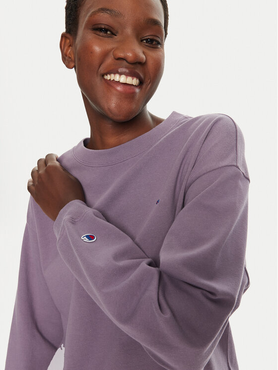 Champion Champion Світшот 116254 Фіолетовий Loose Fit