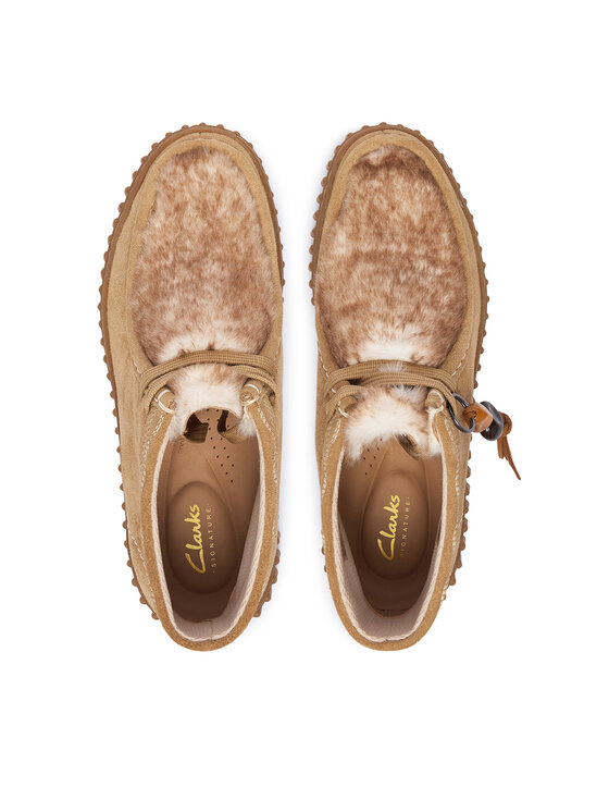 Clarks Clarks Ghete Torhill Moss 26329429 Bej deschis