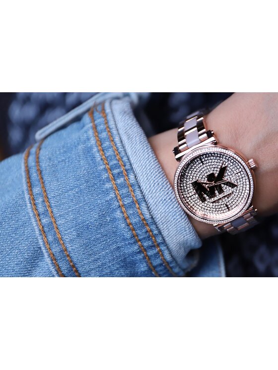 Michael Kors Michael Kors Ρολόι MK4336 Ροζ χρυσό